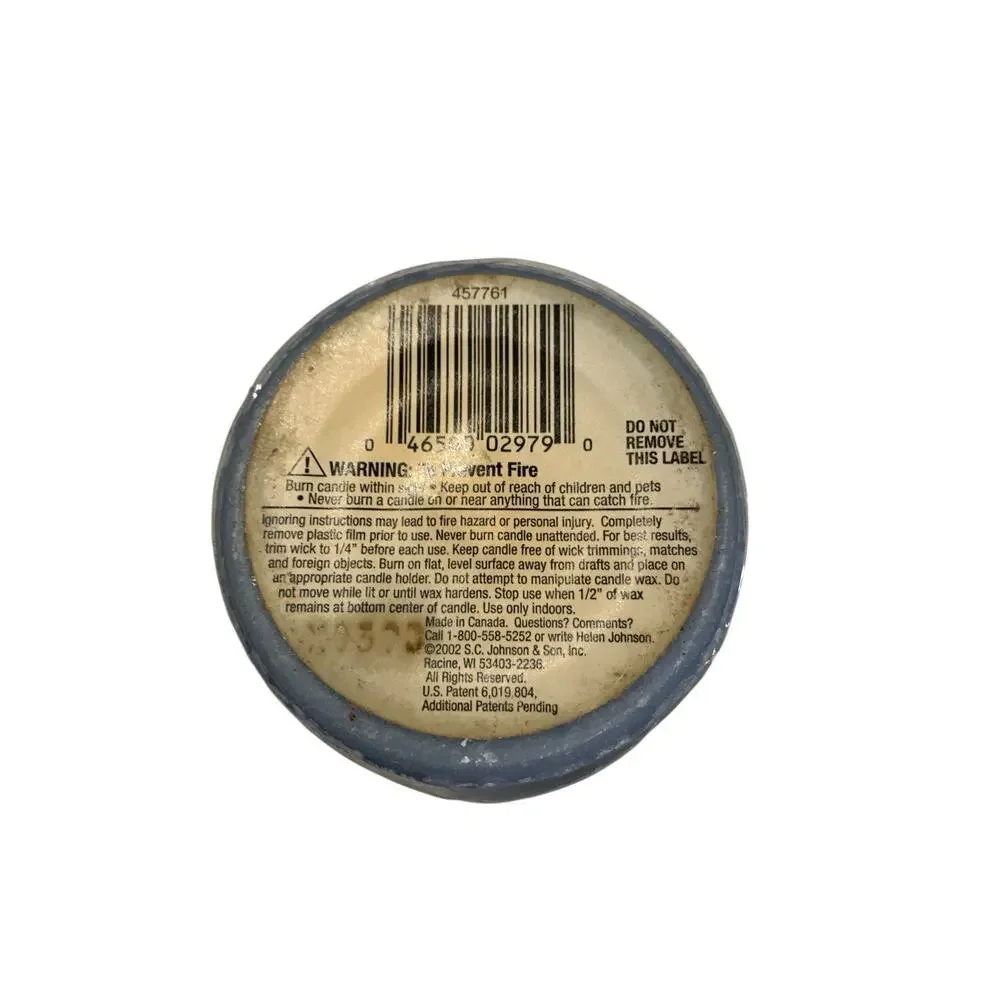 Glade 3 in 1 Candle Evening at Home‎ Discontinued NOS 457780 4in Pillar